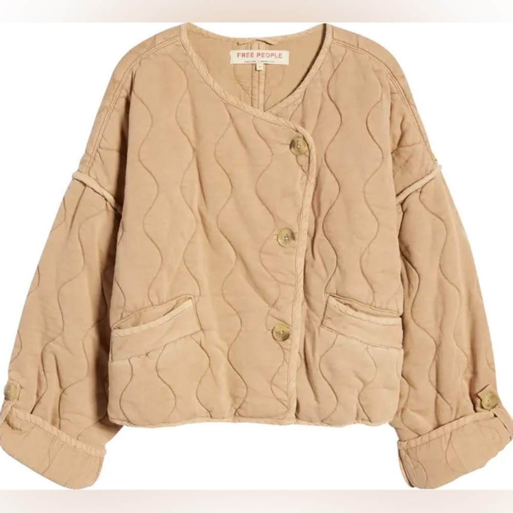Free People Gwynnie Quilted Jacket